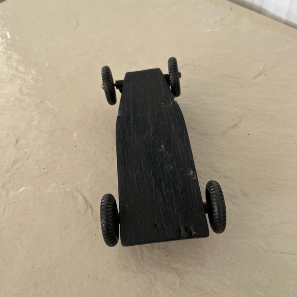 Wooden race, car, vintage for the collector - Picture 3 of 5